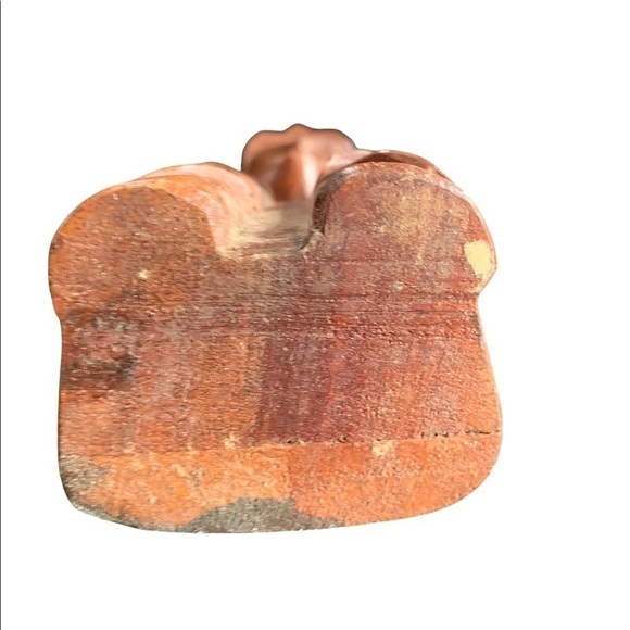 Wooden Handmade Jesus Carrying Cross w/Wooden Virgin Mary Set - Picture 11 of 11